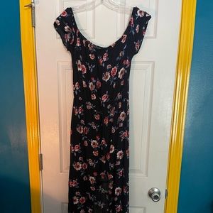 Justify Navy Floral Romper